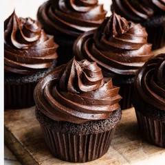 Cupcakes de chocolate